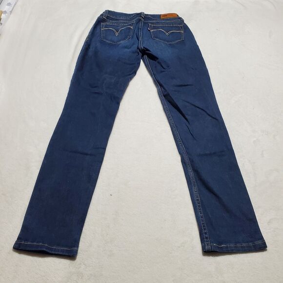 Levis Women's Jeans Bold Curve Low Rise Skinny Tag Size 5/27 Blue Denim - Picture 2 of 11